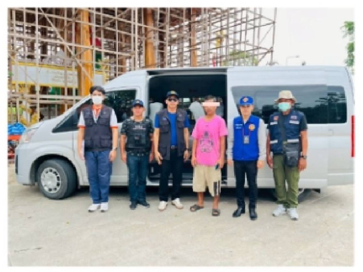 บูรณาการร่วมกับปลัดอำเภอบ้านแพ้ว ลงพื้นที่นำตัวผู้ถูกคุมความประพฤติ ส่งศูนย์พัฒนาพฤตินิสัยจังหวัดสมุทรปราการ